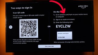 How to Enter Amazon Code for TV [upl. by Airyt]