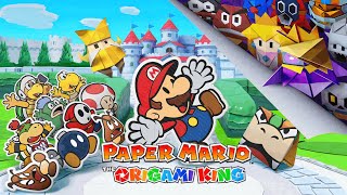 Vellumental Area Battle Thinking  Paper Mario The Origami King OST [upl. by Dielle158]