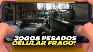 Como Rodar Jogos Pesados em Celulares Fracos [upl. by Gui918]