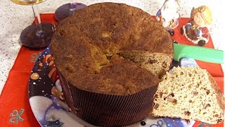 PANETTONE VEGANO FATTO IN CASA  IMPASTATO A MANO  DOLCE DI NATALE [upl. by Hatnamas531]