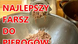 Pierogi z mięsem jak zrobić najlepszy farsz do pierogów pasztecików krokietów przepis na obiad [upl. by Ardyce]