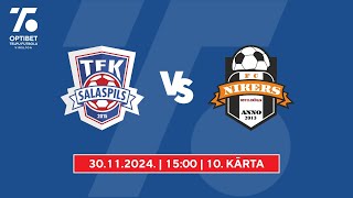 TFK Salaspils  FC Nikers [upl. by Bowles]