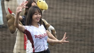 千葉ロッテファンにおなじみの曲 Yuri陳怡叡RakutenGirls「氣志團  One Night Carnival」超絶かわいい♥ 2020 亞洲門戶交流戰 樂天桃猿 樂天女孩 [upl. by Nosoj946]