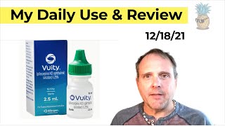 Vuity Eye Drops  My Use amp Review  DAY 1 [upl. by Singhal]