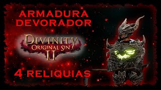 Divinity Original Sin 2 Armadura del devorador Hambre de ultratumba [upl. by Aihselef]