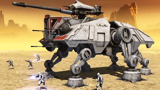 ULTIMATE STAR WARS MOD Clone Troopers vs CIS Battle Droids  Men of War Assault Squad 2 [upl. by Ellynad304]