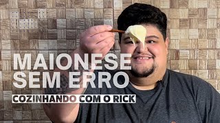 Maionese sem erro  Receita definitiva para maionese maioneseartesanal [upl. by Bary129]