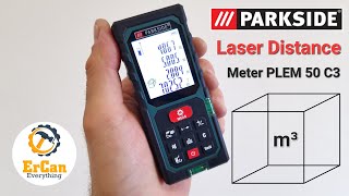 PARKSIDE Laser Distance Measure PLEM 50 C3 Measuring range 00550m Just for €18 [upl. by Breech]