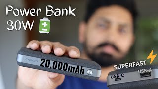 Cygnett New 20000mAh USBC Power Bank🔋 ChargeUp Reserve 2nd Gen⚡ 2022 [upl. by Karim420]