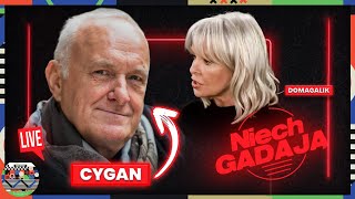 JACEK CYGAN U MAŁGORZATY DOMAGALIK 1500 PIOSENEK TEKSTY POETA IDOL MUZYKA NIECH GADAJĄ 72 [upl. by Htebasile228]