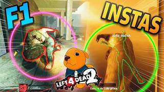 10 MINUTOS de PURO F1 en LEFT 4 DEAD 2 [upl. by Eiroc]