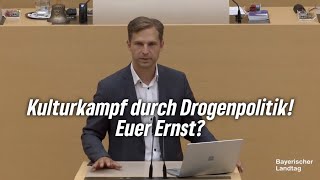 Cannabisfolgenbegrenzungsgesetz Kulturkampf durch Drogenpolitik Euer Ernst [upl. by Alimaj]