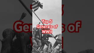 Top 5 Generals Who Defined WW2 shorts ww2 usmilitary [upl. by Lulita]