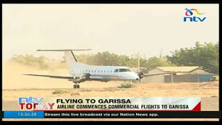 Freedom Airline commences commercial flights to Garissa [upl. by Aihtyc]