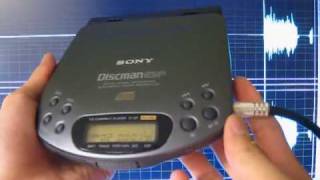 Sony Vintage D321 CD Player [upl. by Oslec]