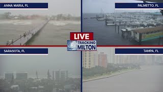 WATCH LIVE Florida weather cameras ahead of Hurricane Milton  FOX 5 News [upl. by Birchard]