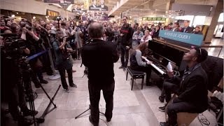 Grand Corps Malade et Richard Bohringer  Course contre la honte Live dans les gares [upl. by Caspar]