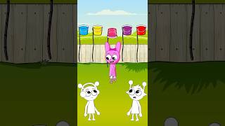 Color bucket is correct for Sprunki sprunkiincredibox sprunki pinki shorts [upl. by Ttevi]