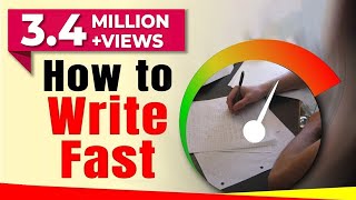 How to Write Fast With Good Handwriting  how to write fast with good handwriting  Letstute [upl. by Nahraf]