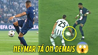 ASSISTÊNCIA ABSURDA DO NEYMAR PRA MBAPPÉ CONTRA A JUVENTUS [upl. by Docia]