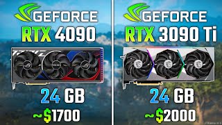 RTX 4090 vs RTX 3090 Ti  Test in 6 Game [upl. by Burkhart232]