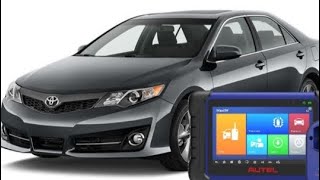 How to program Toyota Camry 20122020 Remote Key Autel IM508 [upl. by Trebo874]