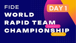 FIDE World Rapid Team Championship  Day 1 [upl. by Niroht]