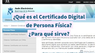 ¿Qué es el Certificado Digital ¿Para qué sirve [upl. by Shermie]