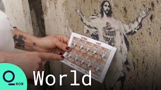 Street Artist Sues Vatican for Using Artwork on Easter Stamp [upl. by Iror986]