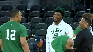 Inside look at NBA Finals Media Day as Celtics prepare for Warriors [upl. by Eelnodnarb]