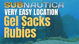 FAST amp EASY rubies  gel sacks for aerogel in Subnautica [upl. by Anika]