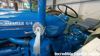 1964 Roadless Fordson Super Major Ploughmaster 64 4WD 54 Litre 6Cyl Diesel Tractor 75 HP [upl. by Mcnair]