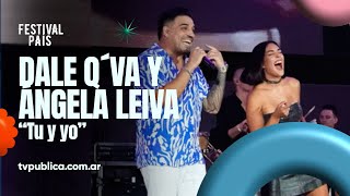 Tu y Yo por Dale Q´Va y Ángela Leiva en Cosquín Cuarteto  Festival País 2024 [upl. by Euqinoj993]