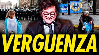 CRISIS ECONÓMICA EN ARGENTINA MILEI NO TIENE PLATA PARA LOS JUBILADOS [upl. by Dido]