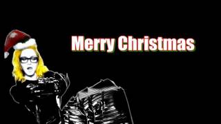 Madonna  Santa Baby Lyrics On Screen [upl. by Arlen]