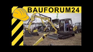 Wacker Neuson ET65 Kompaktbagger Weltpremiere  Walkaround amp HandsOn [upl. by Inaja]