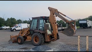 Case 590 Turbo Backhoe Broken Rear Differential FIX Ever see one this bad [upl. by Benny]