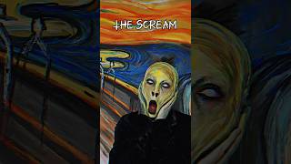 The SCREAM  Edvard Munch 😱 [upl. by Namreh]