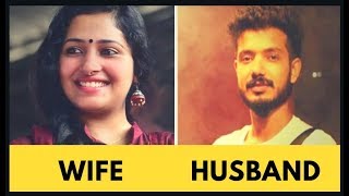 Top 11 Real life husband and wifenew generation Malayalam film industry cute couplewith a cute BGM [upl. by Nawtna525]