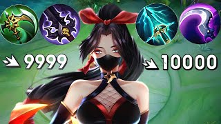 GLOBAL HANABI SOLO RANK GAMEPLAY ATK SPEED BUILD HANABI BEST BUILD AND EMBLEM 2024MLBB [upl. by Ahcilef879]