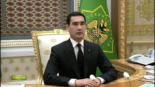 Turkmenistan TV News Watan [upl. by Enej]