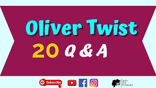 Mastering Oliver Twist Story Questions and Answers [upl. by Ariday335]