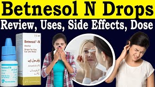 Betnesol n eye drops uses in urdu  betnesol n drops how to use  betnesol n eareye drops  benefit [upl. by Zulch759]