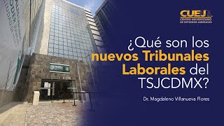 ¿Qué son los nuevos Tribunales Laborales del TSJCDMX [upl. by Pearse]