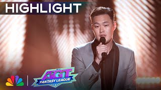 EnkhErdene SURPRISES the crowd with quotAlways On My Mindquot  SemiFinals  AGT Fantasy League 2024 [upl. by Braswell]