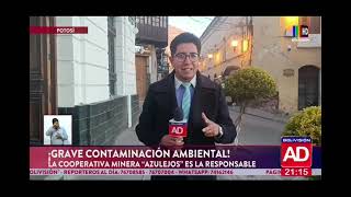 Grave contaminación ambiental [upl. by Ahsilahk]