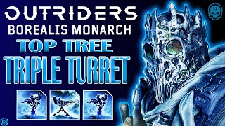 BEST TRIPLE TURRET  🥶 FREEZE DPS  TECHNOMANCER  OUTRIDERS [upl. by Tillfourd315]