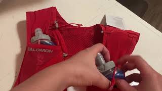 Salomon Adv Skin 12 Hydration Vest Unboxing [upl. by Aibar645]