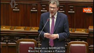 Cessione Poste Giorgetti quotIn passato hanno svenduto i nostri asset questo Governo non lo faràquot [upl. by Nadeen]