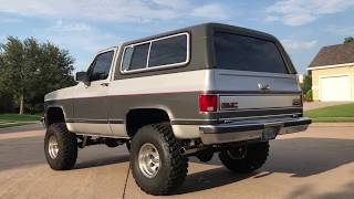 1991 GMC Jimmy Full Size 4x4 Blazer All Original 14900 [upl. by Margeaux]